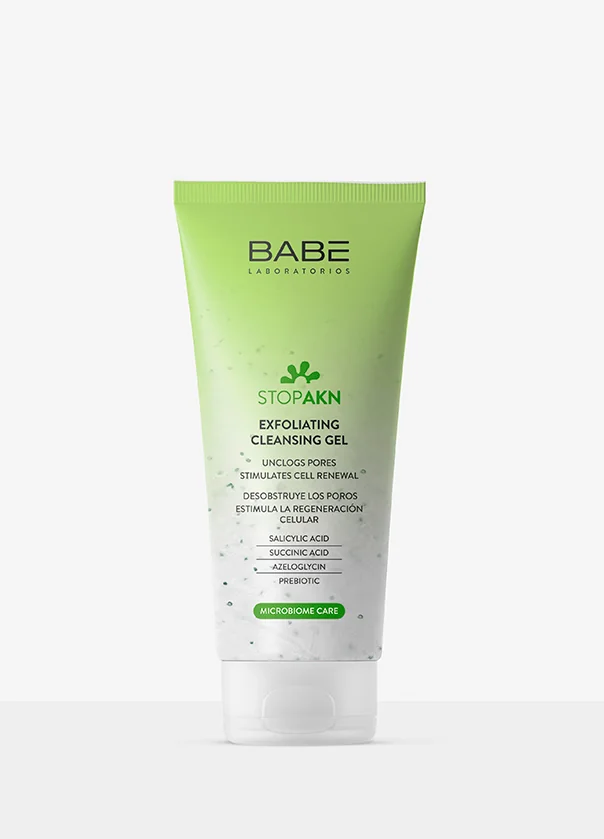 Babe Laboratorios Stop AKN Microbiome Care Exfoliating Cleansing Gel